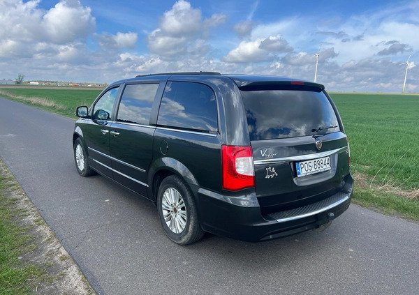 Lancia Voyager cena 42900 przebieg: 237000, rok produkcji 2011 z Ciechanów małe 106